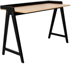  Compas Íróasztal - Tölgyfa/Fekete - 123x53 cm (KHM-KH010100933)