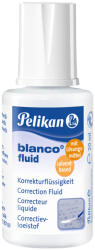 Pelikan Corector fluid cu pensula Pelikan Blanco pe baza de solvent, 20 ml (300872)