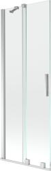 Mexen Velar Kádparaván 2 részes csúszó 75 x 150 cm, átlátszó nano, króm - 896-075-000-01-01 Kádparaván (5905315220615)
