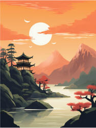  Cisza i Harmonia, 70x100 cm, bez ramy, płótno premium na blejtramie