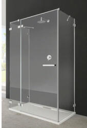 Radaway Perete sticlă duș lateral pentru cabină duș Radaway Euphoria S1, 100x200 cm, sticlă securizată transparentă, profil crom (383052-01)