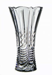  Black Crystal - X Alakú Kristályváza - 30 cm