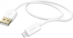 Hama Cablu USB HAMA Lightning 1.5 m Alb (4047443486073)
