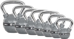 inSPORTline Ketlebell Szett - Gumírozott Harangsúlyok - 4-20 kg