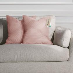  RESTILO díszpárnahuzat SOFTA szín világoslila dombornyomott stílus glamour anyag mikroszálas 45x45