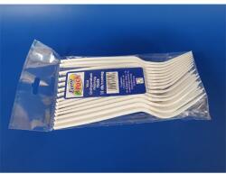  15331 15db/cs fehér újrahasználható PS műanyag villa (15331) - officedepot