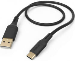 Hama Cablu de date Hama USB-A la USB-C 1.5 m Negru (4047443487124)