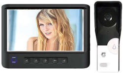 GLOBAL kaputelefon 7 LCD TFT monitor, CMOS színes kamerával