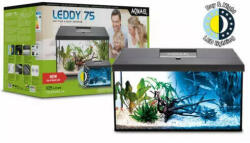 AQUAEL Leddy Day& Night 75 Black | Akvárium szett (fekete) - 75x35x40 cm
