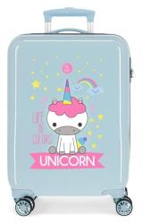  Luxus ABS utazótáska LITTLE ME UNICORN, 55x34x20cm, 4741466