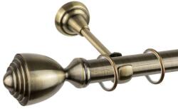  Pluton Függönyrúd - Antik Arany - Krómozott - 400 cm