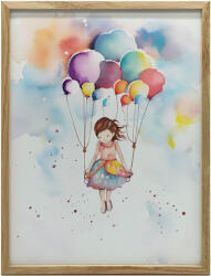  Balonowa Lekkość, 70x100 cm, rama aluminiowa czarna, papier matowy 230 gsm