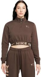 Nike Air Flc Crop Top Női Barna XXS