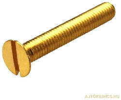 Csavar M4*40mm réz süllyesztettfejű