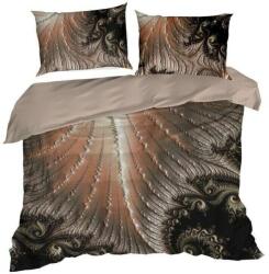  Reina18 pamut-szatén ágyneműhuzat Barna 220x200 cm - 70x80 cm 2db (HS417138)