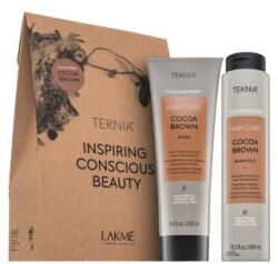 Lakmé Teknia Color Refresh Cocoa Brown Pack șampon + mască pentru păr castaniu 300 ml + 250 ml