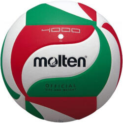 Molten V4M4000 Röplabda - Edzőlabda, Fehér-Piros-Zöld
