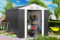 Gardebruk Fém Kerti Tároló - 14, 65 m³ - Antracit