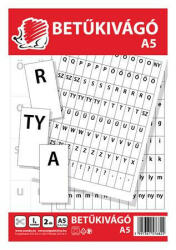 ICO Süni A5 Betűkivágó - 2 lapos (TICSUBV)