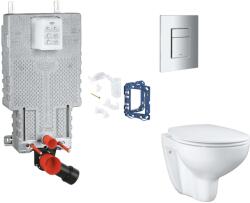 GROHE Uniset - Set pentru montare încastrată, toaletă, capac Softclose, clapetă Skate Cosmopolitan și set pentru tablete, crom SANI15BB2113 (SANI15BB2113)