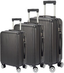 Dollcini Dollcini, Világjáró Bőrönd 3db set, 28" 24" 20" , 528291_D_3db, fekete