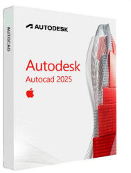 Autodesk AUTOCAD 2025 pentru MAC Versiunea completă 1 dispozitiv/ 3 ani