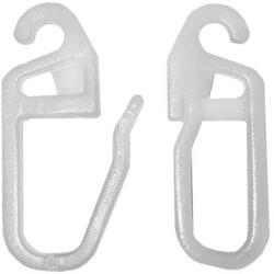 JKH Függönytartó horog műanyag kis kampós (20 db) 3973211 (3973211)