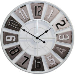 Koopman Modern Fém Falióra - Fehér - 80 cm