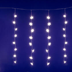 Somogyi Elektronic KAF50WW LED-es Hópehely Fényfüggöny, Melegfehér