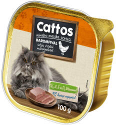 Cattos Alucup macskaeledel baromfi 100g - pepita