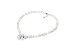  Édesvízi gyöngy nyaklánc (L192-30M)