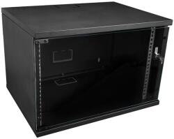 S-Link 19" Fali rack szekrény 7U 530x400mm - Szürke (34386)