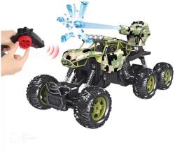  Military 6x6 Terepjáró - Vízibomba Kilövő - Távirányítós - 1: 8