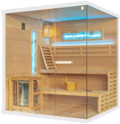  Sundum Pure 4 személyes finn sarokszauna fehér
