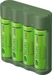 GP Incarcator acumulatori GP ReCyko Everyday B421 (USB) + 4 acumulatori ReCyko AA 2100mAh (GPACSB421001) Incarcator baterii