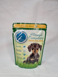 Fish4Dogs Nedves Kutyaeledel 100g, Csirke, Junior