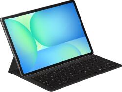 Samsung Tab S10 Fe+ Billentyűzetes Tablet Tok Angol (Uk) - Fekete