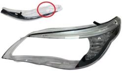  Bal oldali fényszóró üveg BMW 5-ös széria E60/E61 LCI adaptív Xenon fényszóróhoz (2007-2010) Xenon Bright®