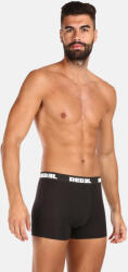 Nedeto 10PACK Férfi boxeralsó Nedeto Rebel black (10NBR001) S