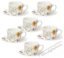 Tognana IRIS AUDREY kávéscsészekészlet csészealjakkal, 6 db, 80 ml