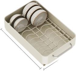 Konyhai kihúzható edényszekrény, multifunkcionális szekrényszervező, csendes működés, B