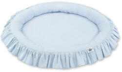 BabyLion Prémium kör alakú babafészek - Kék