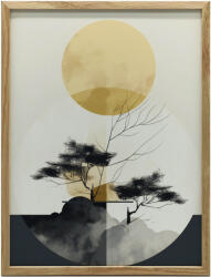  Fakeretes Plakát Falra Sötétbarna Természet Harmónia 50x70 Cm