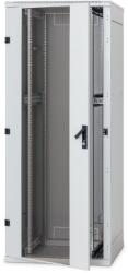  15U Rack Szekrény - 600x600mm, Üvegajtós Szerver Szekrény