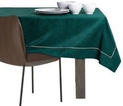 AmeliaHome Asztalterítő Gaia üvegzöld dombornyomott 140x240 AmeliaHome - pepita - 19 090 Ft