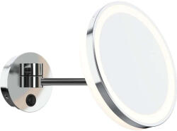  LED Me Sminktükör - Fali - 22cm - 3x Nagyítás