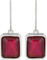  Ezüst Fülbevaló Madagaszkári Rubinnal - 13, 55 Karát