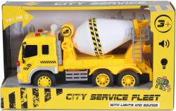 Moni Jucărie pentru copii Moni Toys - Betonieră cu scara, 1: 16 (110386)