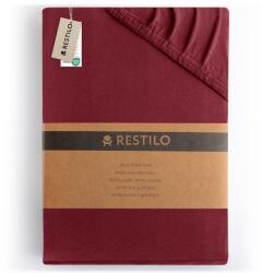  Lepedő AMBER bordó dzsörzé 120-140x200 DecoKing