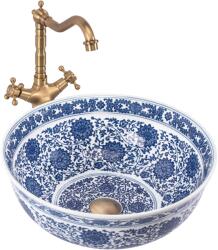 Rea Bella - Kínai Mintás Mosdókagyló - 415 mm